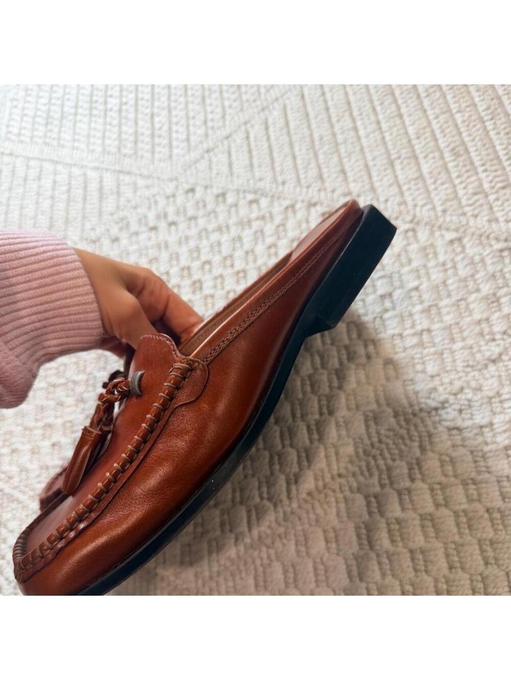 Jeffrey Campbell Clandies Square Toe Loafer Mule - Picture 5 of 8
